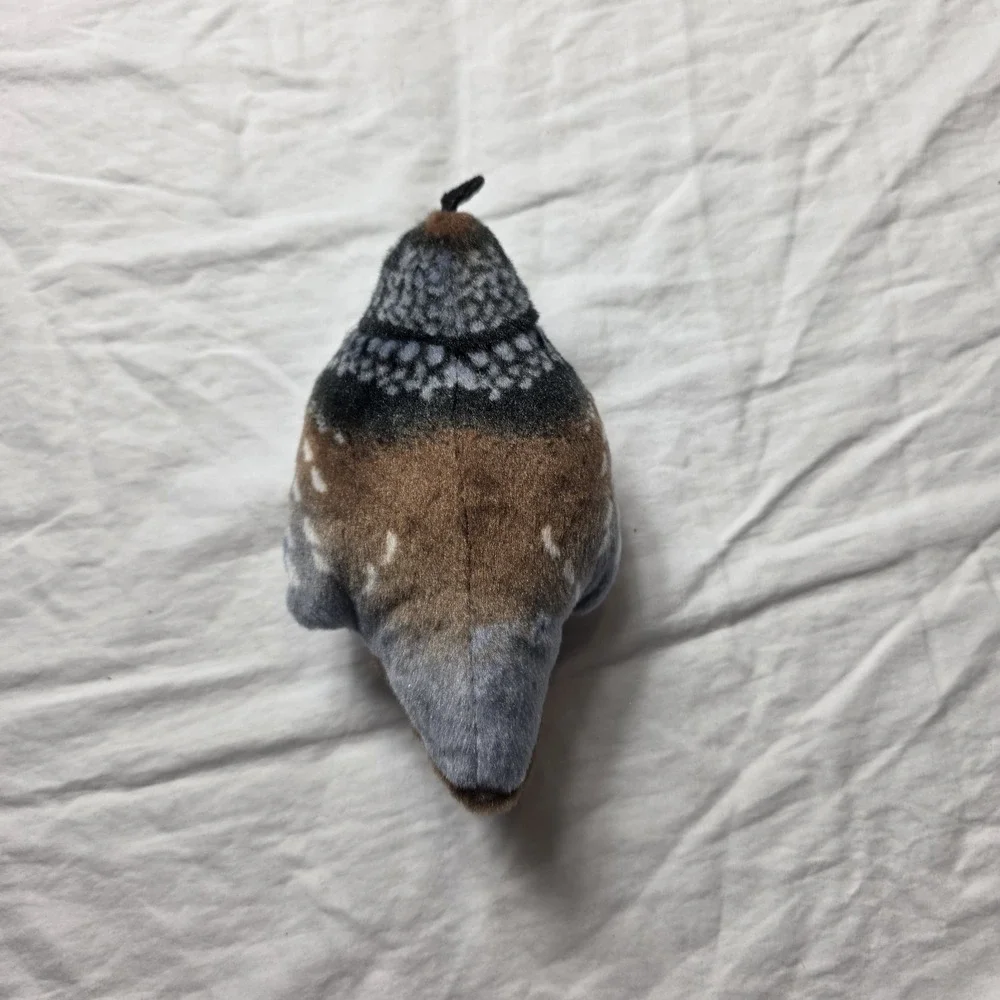 Wild Republic Audubon Birds California Quail Plush Bird